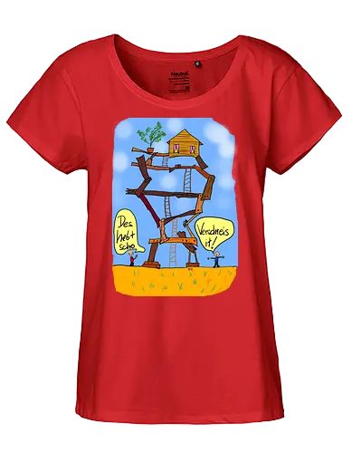 Verschreis it - Allgäu, albern - Fairtrade Girl Shirt
