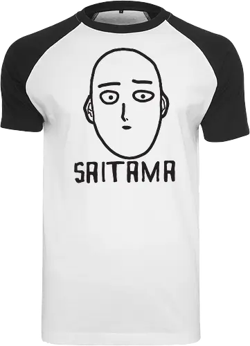 Der stärkste Held der Welt - Saitama Shirt, Anime Kleidung, Geek Mode, Nerd Shirt, Manga Stil, stärkster Held, Otaku Kultur, Nerd Streetwear, minimalistisches Anime-Shirt, ONE Manga, Geek Geschenk, Anime Print, Otaku Shirt, Punch Man T-Shirt, Punch Man Merch - Raglan T-Shirt