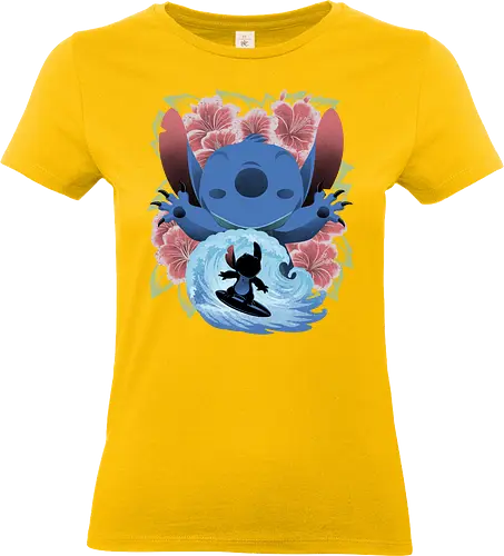 Tropical Alien - Hawaii, tropical, island, Lilo - Standard T-Shirt (Women)