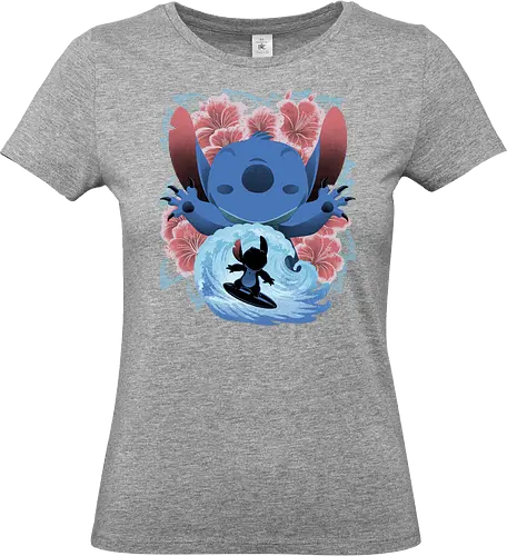 Tropical Alien - Hawaii, tropical, island, Lilo - Standard T-Shirt (Women)