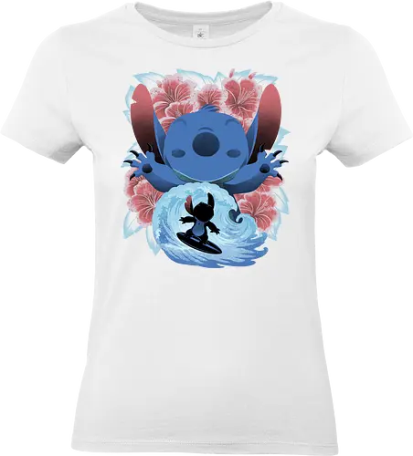 Tropical Alien - Hawaii, tropical, island, Lilo - Standard T-Shirt (Women)