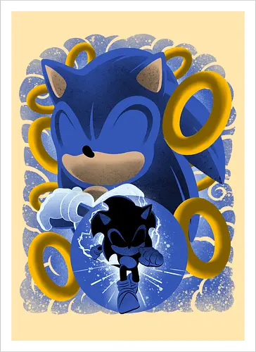 Classic Blue Hedgehog