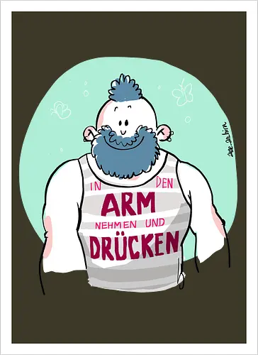 ...ARM...DRÜCKEN...