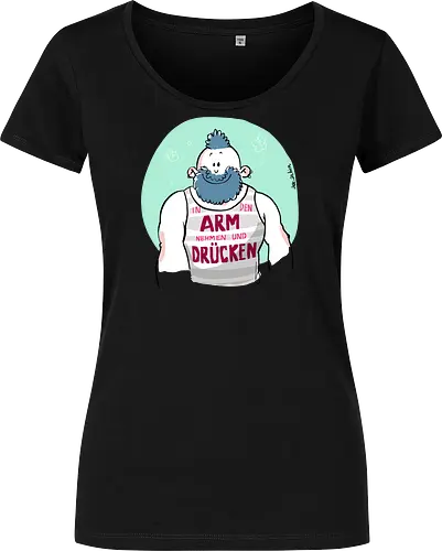 ...ARM...DRÜCKEN...