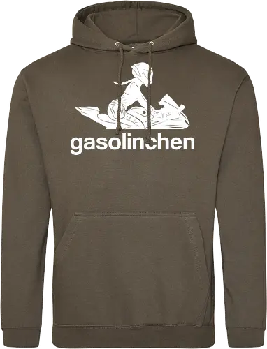 Gasolinchen print weiß
