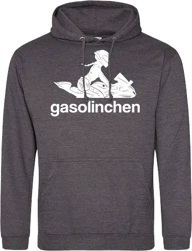 Gasolinchen print weiß