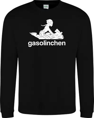 Gasolinchen print weiß