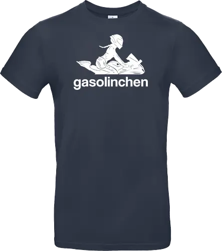 Gasolinchen print weiß