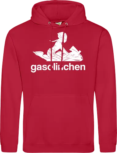 Gasolinchen print weiß