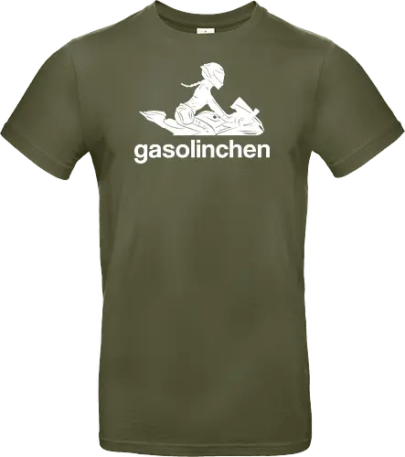 Gasolinchen print weiß