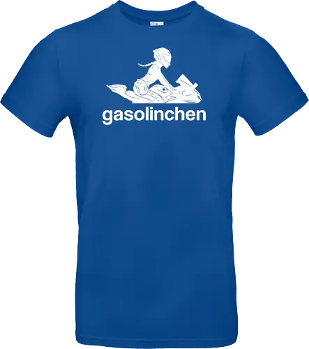 Gasolinchen print weiß