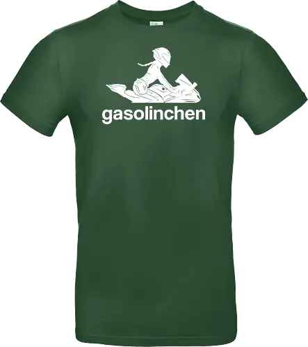 Gasolinchen print weiß