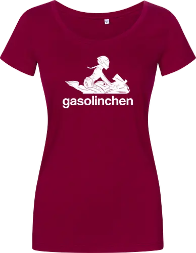 Gasolinchen print weiß