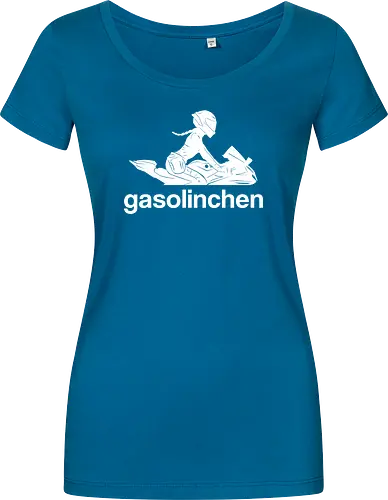 Gasolinchen print weiß