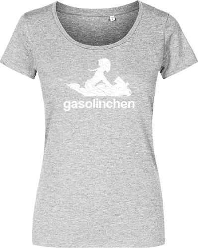 Gasolinchen print weiß
