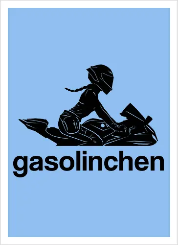 Gasolinchen Print black