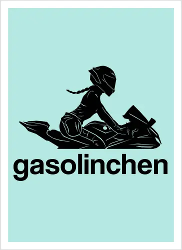 Gasolinchen Print black