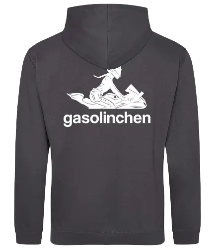 Gasolinchen Back Logo - motorrad, creator, logo - Standard Hoodie
