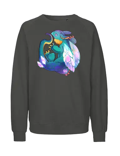 Owlard - cute, niedlich, creature, lizard, echse, eule, owl, fairy - Fairtrade Sweatshirt
