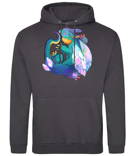 Owlard - cute, niedlich, creature, lizard, echse, eule, owl, fairy - Standard Hoodie