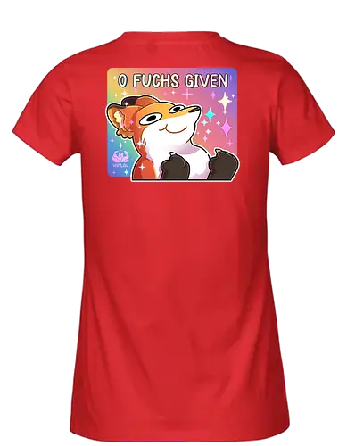 0 Fuchs given - fox, fuchs, cute, comic - Fairtrade Girl Shirt