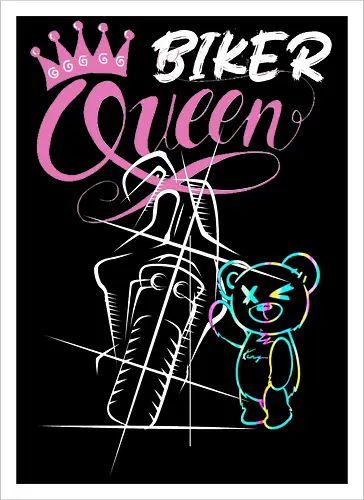Biker Queen Back