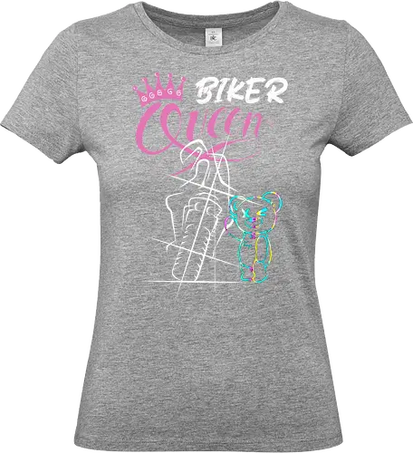 Biker Queen Back - Standard T-Shirt (Women)