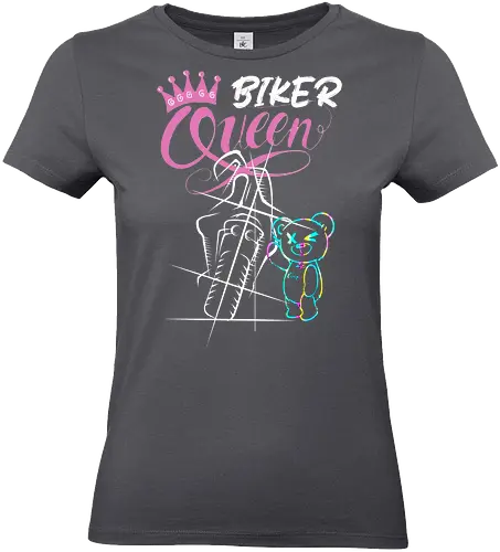 Biker Queen Back - Standard T-Shirt (Women)