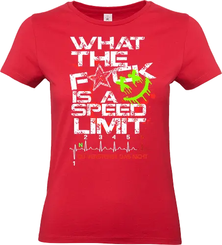 Speed Limit Back - Standard T-Shirt (Women)