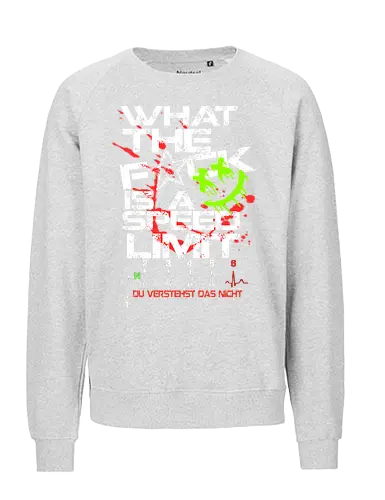Speed Limit Back - Fairtrade Sweatshirt