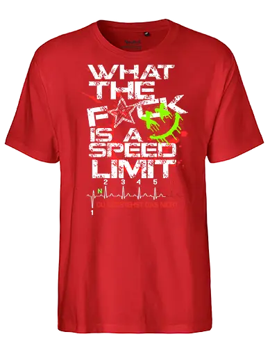 Speed Limit Back - Fairtrade T-Shirt