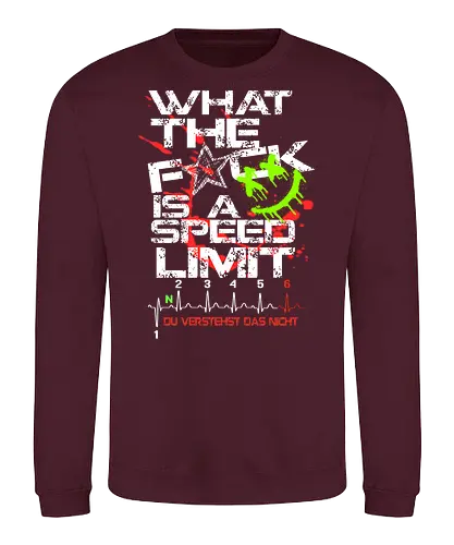 Speed Limit Back - Sweatshirt