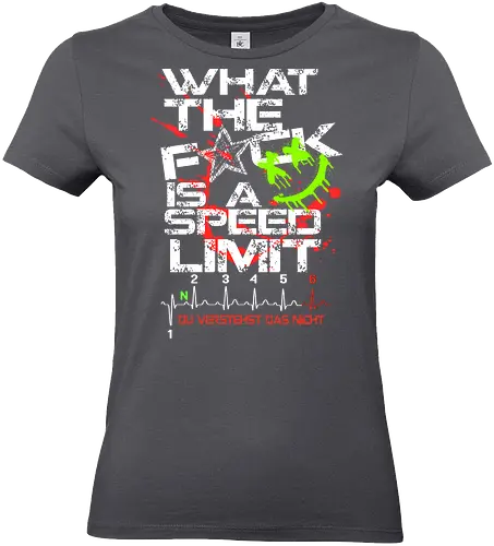 Speed Limit Back - Standard T-Shirt (Women)