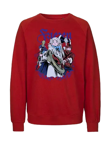 wizard team  - wizard, witch, magician, stark, fern, frieren, fairy, adventure, anime, manga, streetwear - Fairtrade Sweatshirt