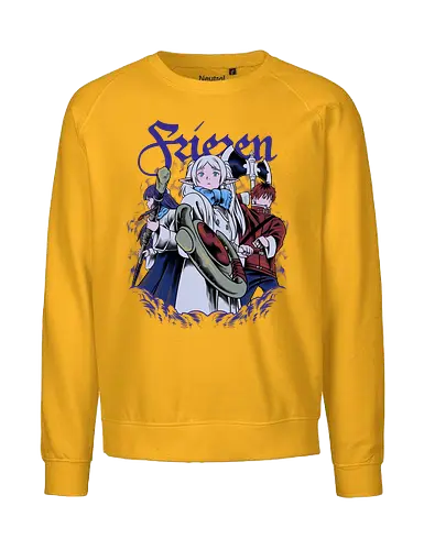 wizard team  - wizard, witch, magician, stark, fern, frieren, fairy, adventure, anime, manga, streetwear - Fairtrade Sweatshirt