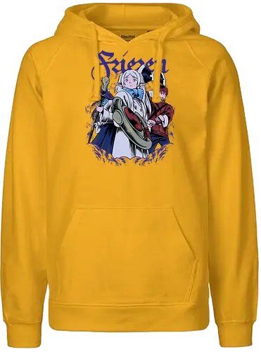 wizard team  - wizard, witch, magician, stark, fern, frieren, fairy, adventure, anime, manga, streetwear - Fairtrade Hoodie