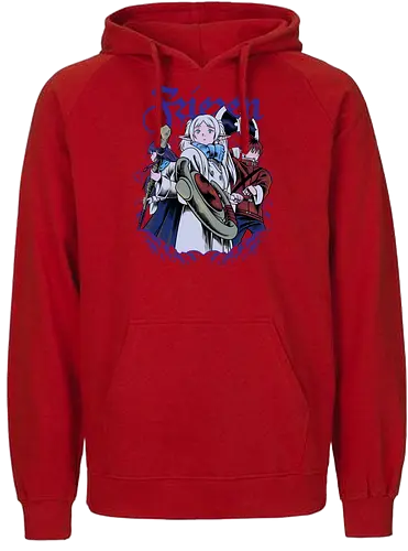 wizard team  - wizard, witch, magician, stark, fern, frieren, fairy, adventure, anime, manga, streetwear - Fairtrade Hoodie