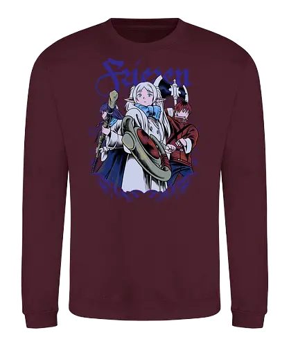 wizard team  - wizard, witch, magician, stark, fern, frieren, fairy, adventure, anime, manga, streetwear - Sweatshirt