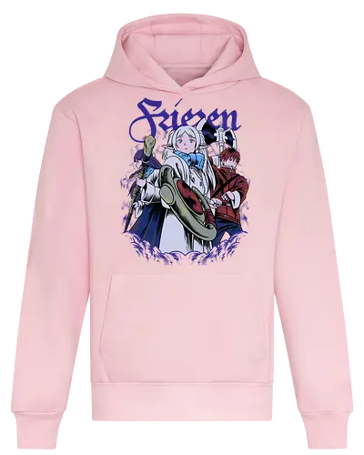 wizard team  - wizard, witch, magician, stark, fern, frieren, fairy, adventure, anime, manga, streetwear - Heavyweight Hoodie