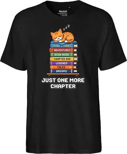 Just One More Chapter - Sleeping Pixel Cat Book 