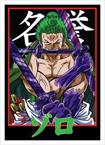 Drei-Klingen-Schwertkämpfer