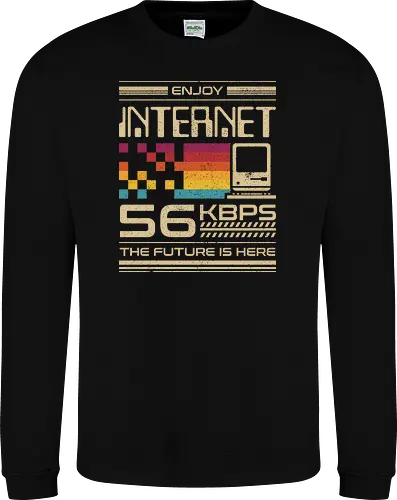 Enjoy Internet 56 Kbps - The Future is Here