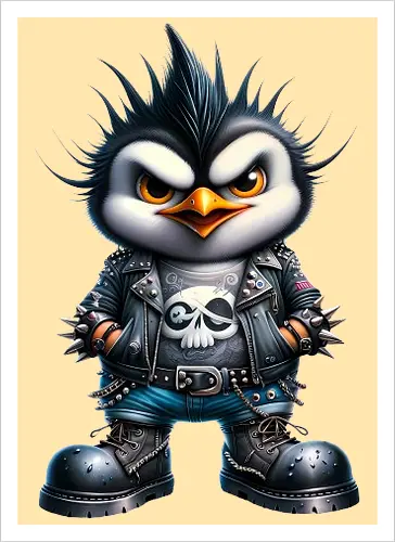 Pinguin "Rocker 1"