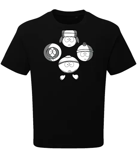 Animierte Jungs x Diamant-Formation Rock – Kult-Popkultur-Mashup