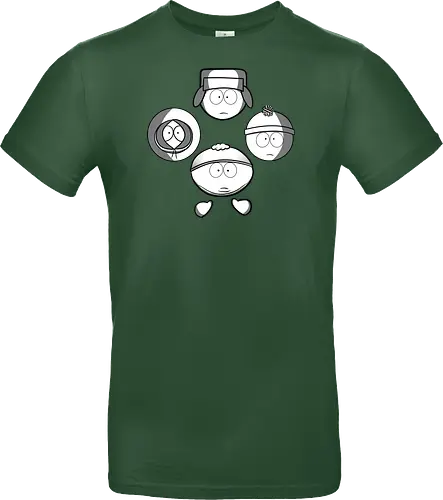 Animierte Jungs x Diamant-Formation Rock – Kult-Popkultur-Mashup