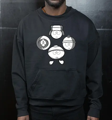 Animierte Jungs x Diamant-Formation Rock – Kult-Popkultur-Mashup