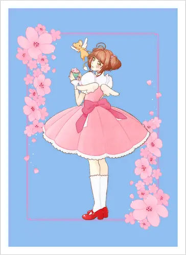Sakura Cupcake