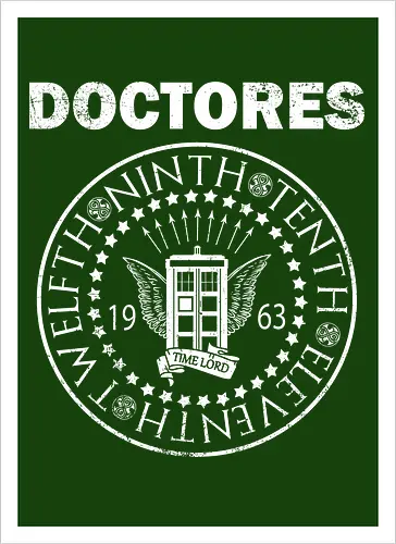 Zeitherren 1963 - Punk Rock Zeitreisender TARDIS Mashup