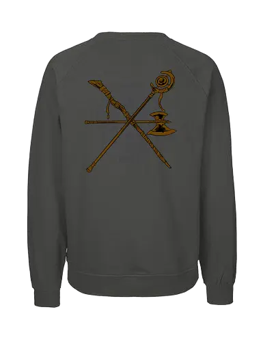 the sacred trinity  - anime, manga, frieren, magician, wizard, witch, warrior, weapon, cool - Fairtrade Sweatshirt
