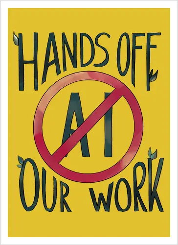 Hands off our work!